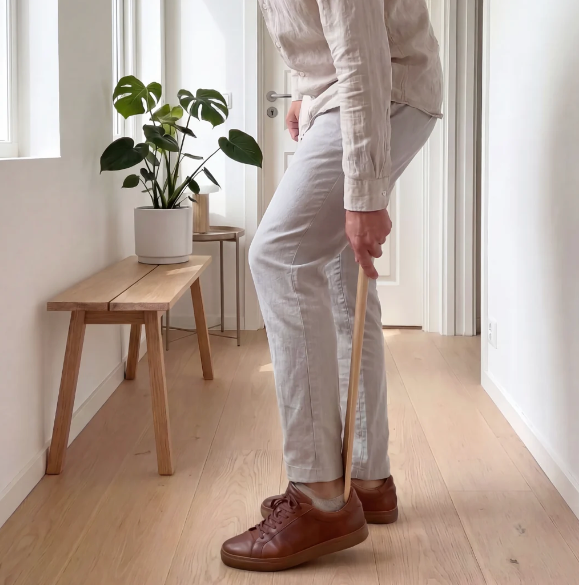 Kerata.co - Ahşap Mıknatıslı Modern Ayakkabı Çekeceği (Kerata)
